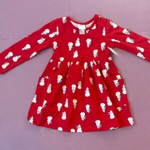 Hanna Andersson Snowman Dress